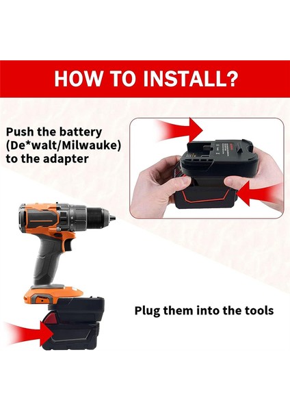 Milwaukee Li-Ion Pil Için Dewalt Için DM18AR Pil Adaptörü Ridgid/aeg 18V Aracı Elektrik Matkap Kullanımı (Yurt Dışından)