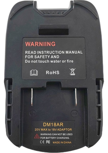 Milwaukee Li-Ion Pil Için Dewalt Için DM18AR Pil Adaptörü Ridgid/aeg 18V Aracı Elektrik Matkap Kullanımı (Yurt Dışından) fırsatları