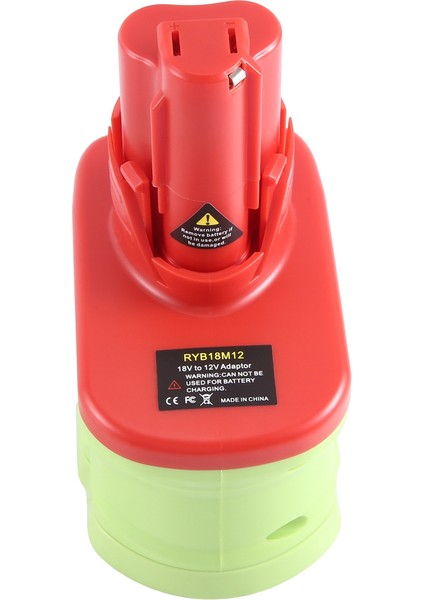 Ryobı 18V Lityum Pil Için RYB18M12 Pil Adaptörü Milwaukee 12V M12 Kablosuz Güç Aletine Dönüştür (Yurt Dışından) indirimleri
