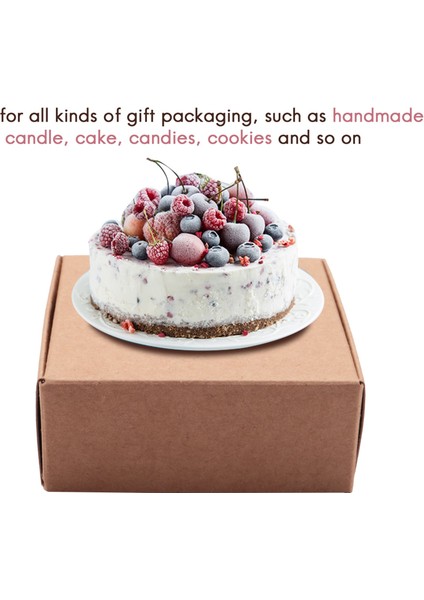 Kağıt El Yapımı Sabun Kutusu Kahverengi Kağıt Şeker/aksesuar Kutusu Kraft Kağıt Diy Hediye Paketleme Kutusu (50PCS) (Yurt Dışından) fırsatları