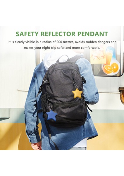 26 Adet Çocuk Güvenliği Reflektörü Kolye, Okul Çantası Için Yıldız Güvenliği Reflektörü, Sırt Çantası, Bisiklet, Yürüyüş, Koşu (Yurt Dışından) fiyatları