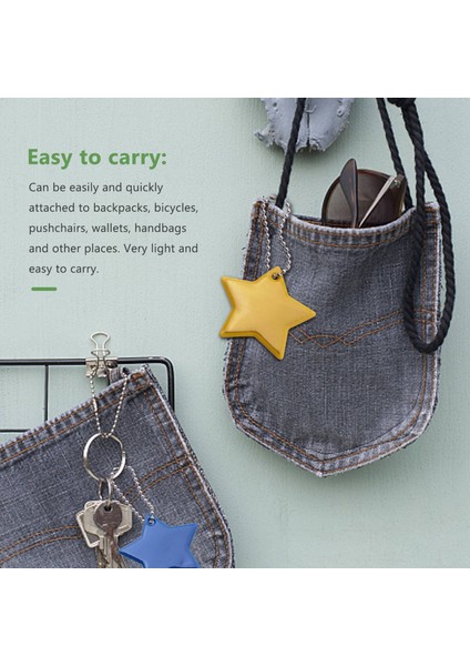 26 Adet Çocuk Güvenliği Reflektörü Kolye, Okul Çantası Için Yıldız Güvenliği Reflektörü, Sırt Çantası, Bisiklet, Yürüyüş, Koşu (Yurt Dışından) indirimleri