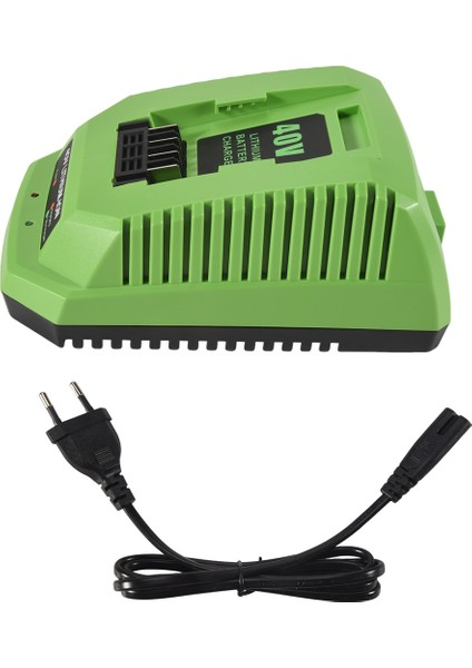 Greenworks Için 40V Lityum Pil Şarj Cihazı 29482 G-Max 40V Li-Ion Pil 29472 29482 29652 G40825 Ab Fişi (Yurt Dışından) modelleri