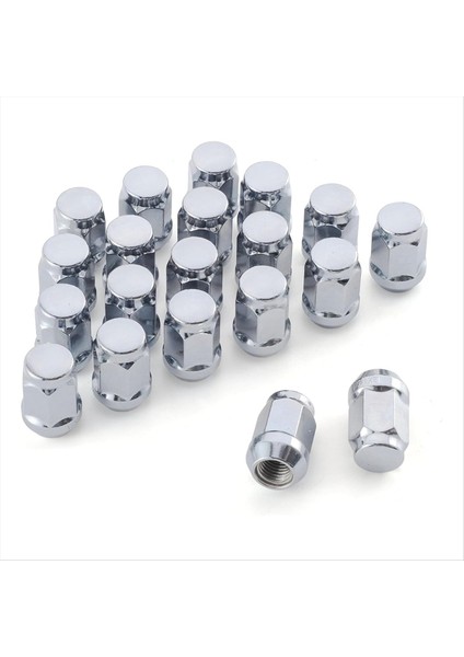 M14X1.5 Tekerlek Pabuç Somunları, Tek Parçalı Tasarım Şişkinlik Meşe Palamudu Pabucu Somun (Yurt Dışından)