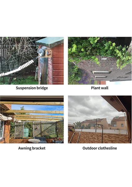 Tel Halat Tırmanma Yardımı Tel Halat 304 Paslanmaz Çelik Kablo, 2mm Turnikli M4 Kanca Gözü, Alüminyum Kılıf, Halat Klipsi (Yurt Dışından) fırsatları