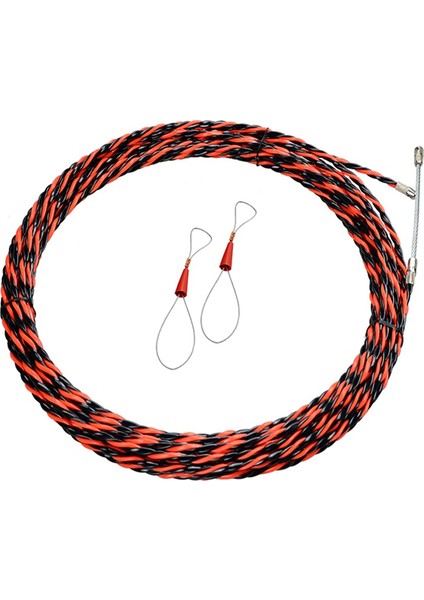 Elektrik Diş Tahliyesi Aracı 25M Kablo Tel Kılavuzu Üç Ipli Duvar Iplik Kablo Stringer Iki Sıkıştırma ile (Yurt Dışından)