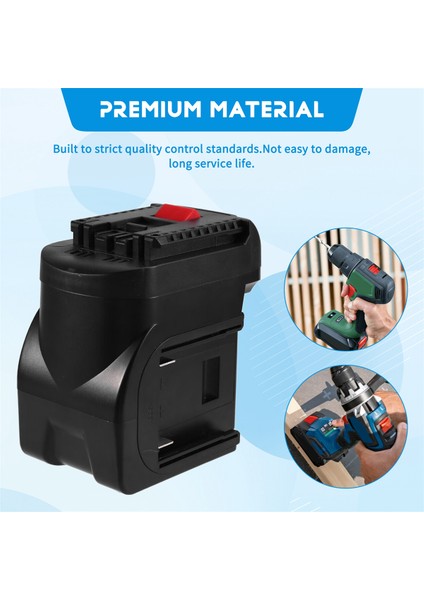 Bosch Etki Için 2 Pil Dönüştürücü Darbe Matkap Anahtarı 18V Pil Adaptörü Elektrik Araç Aksesuar (Yurt Dışından) indirimleri