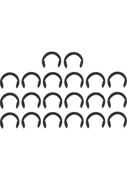 20PCS Cricuts Maker Için Klipsleri Tutma ve Havaları Keşfetin, Kauçuk Tutma Halkalarla Yerinde Tutun Kauçuk Tutun (Yurt Dışından)