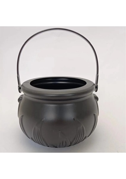 Alev Kovası Cadılar Bayramı Çocuk Sahnesi Performans Props Cadı Oyunu Siyah Kavanoz (Yurt Dışından) fırsatları