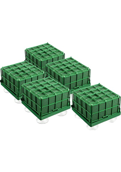 5pcs Çiçek Köpük Kafes Çiçek Tutucusu Çiçek Köpük ve Emme Kupası Düğün Masa Merkez Parçası Çiçek Düzenlemesi (Yurt Dışından)