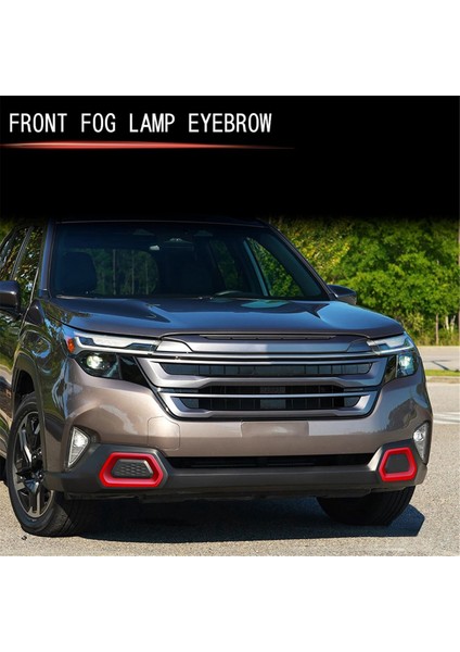 Araba Ön Sis Lambası Çerçeve Sis Forwrow For Trim Sticker Subaru Forester 2025, Kırmızı (Yurt Dışından) fiyatları