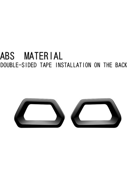 Araba Ön Sis Lambası Çerçeve Sis Forwrow For Trim Sticker Subaru Forester 2025, Kırmızı (Yurt Dışından) fırsatları