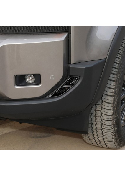 Araba Ön Sis Lambası Alt Kapak Sis Lambası Toyota Prado LC250 2024 Parlak Siyah Için Alt Izgara Kapak Kapağı (Yurt Dışından) fiyatları