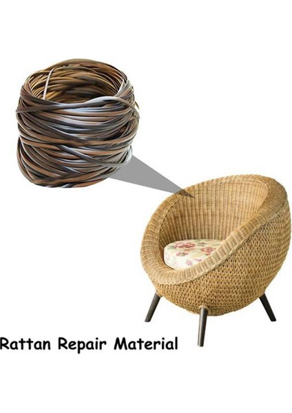 Kahve Gradyan Düz Sentetik Rattan Dokuma Malzemesi Örgü ve Onarım Sandalyesi Için Plastik Rattan Sentetik Rattan (Yurt Dışından) modelleri