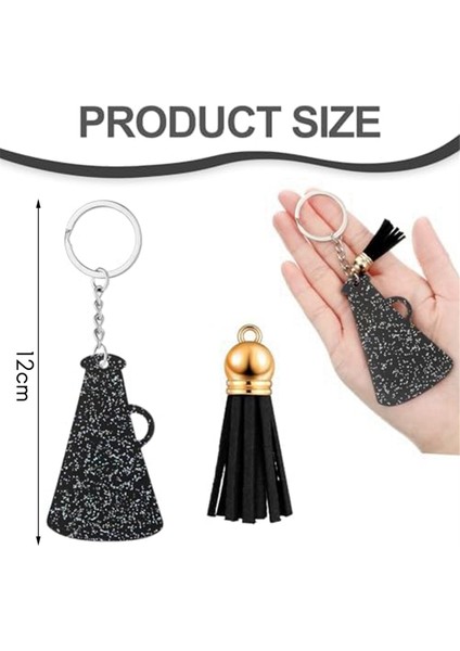 40 Pcs Akrilik Tezgah Megafon Anahtarları Pigeran Team Hediye Grad (Glitter Red) (Yurt Dışından) indirimleri