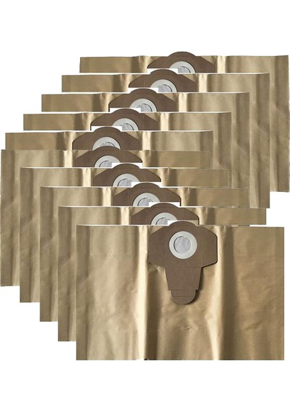 Vakum Torbalar 10 Filtre Toz Çantası Parkside Islak ve Kuru Vakum Süpürgeleri Pnts 1250 Pnts 1250/9 Pnts 1300 Pwd 12 A1 (Yurt Dışından)