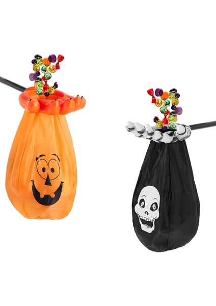 Cadılar Bayramı Çantası Palm Şeker Çantası Palmiye Şekiş Eğlenceli Atıştırmalıklar Tatil Hediye Dekorasyonları Oyuncaklar Dekoratif Sahne Siyah (Yurt Dışından) modelleri