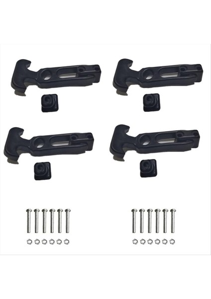 4pcs Dayanıklı Kauçuk Esnek Yedek Torpisi Kutuları Için Kilitleme Kutusu, Kilitleme Kilitleme Aracı Kilitleme (Yurt Dışından)