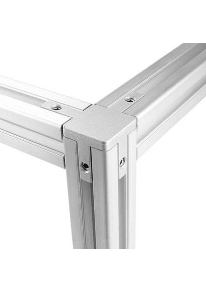 3 Yollu Uç Köşeli Braket Konektörü T Yuvası Alüminyum Ekstrüzyon Profili 2020 Serisi (4 Paket, Vidalı) (Yurt Dışından) modelleri