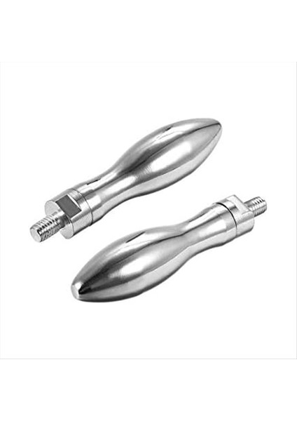 Kelepçe Kulplar Vida Düğmeleri Sap M10 x 12MM Dişli Çelik Döner Tutucu Kavrama, 2 Adet (Yurt Dışından)