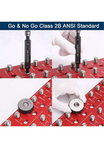 Iplik Damalı, Somun ve Cıvata Diş Denkleyicisi 14 Metrik 14 Standart Boyutu, Yüzey Göstergesi ile Iplik Göstergesi, Somun ve Cıvata Için (Yurt Dışından) fırsatları