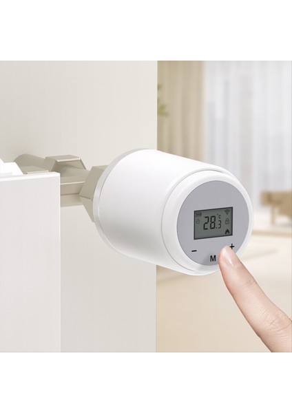 Akıllı Zigbee Termostatik Radyatör Vanası Programlanabilir Uygulama Alexa Google Home Için Uzaktan Sıcaklık Denetleyici (Yurt Dışından) fiyatları