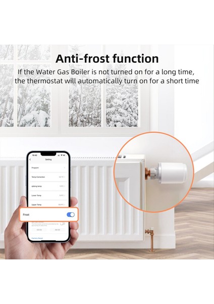 Akıllı Zigbee Termostatik Radyatör Vanası Programlanabilir Uygulama Alexa Google Home Için Uzaktan Sıcaklık Denetleyici (Yurt Dışından) indirimleri