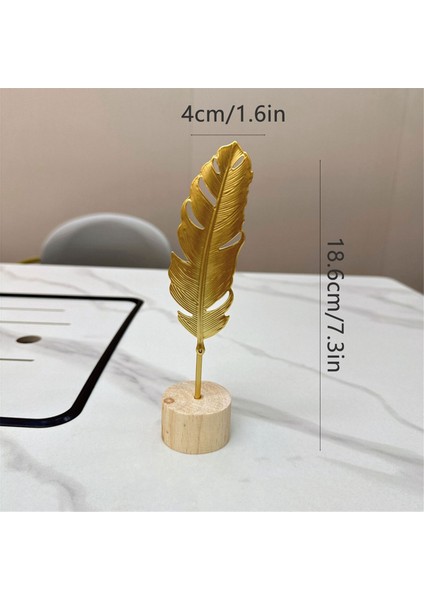 Iskandinav Tarzı Altın Demir Süsler Ev Bahçe Oturma Odası Masa Dekorasyon Düğün Metal El Sanatları A (Yurt Dışından) indirimleri