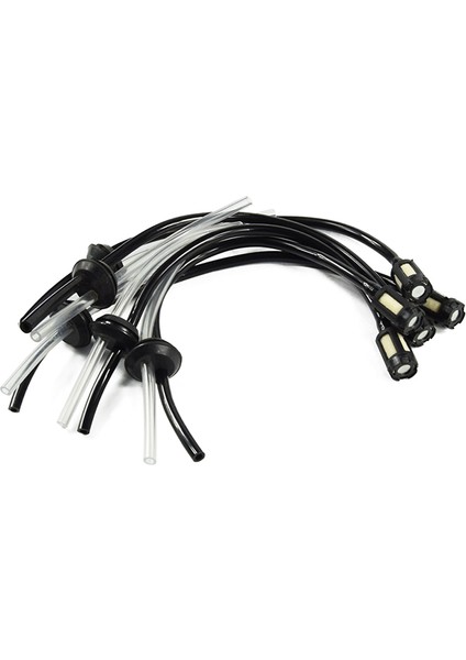 5 Adet Yakıt Hortumu Borusu Kiti 4 Stroklama Düzeltici Fırça Filtresi ile Yakıt Filtresi (Yurt Dışından)