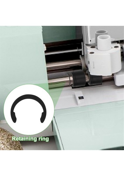 16PCS Cricuts Maker Için Klips Yüzükleri Tutma ve Havaları Keşfetin, Kauçuk Tutma Halkalarla Yerinde Tutun Kauçuk Tutun (Yurt Dışından) fırsatları