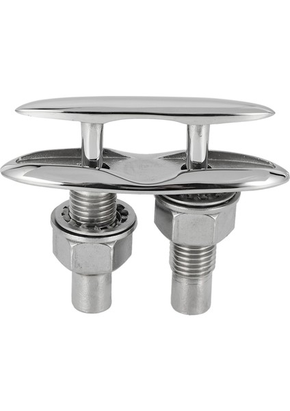 Tekne Gemi Mooring Dock Düzgün Kılpas Paslanmaz Çelik Çift Çıkar Itme Kablo Cıvatası Deniz Donanımı Bollard Aksesuarları (Yurt Dışından)