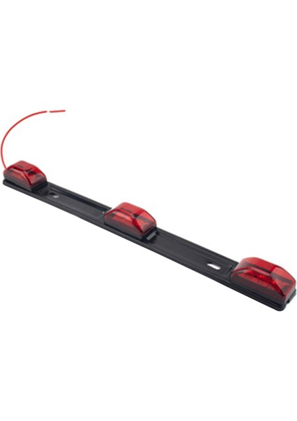 Kırmızı Parlak LED Kimlik Çubuğu LED Işaretleyici Işık Kamyon Römorku Otobüs Temizliği Işığı (Yurt Dışından)