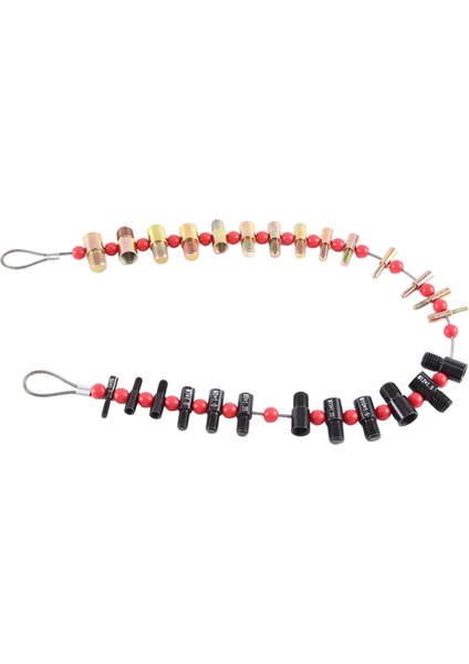 Somun ve Cıvata Iplik Damalı, 26 Set-14 Inç ve 12 Metrik Çıkarılabilir Somun ve Cıvata Diş Boyutu Denetleyicisi Tanımlayıcı Göstergeleri (Yurt Dışından) fırsatları