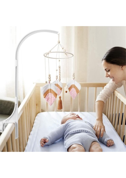 Bebek Beşik Mobil Tutucu, Çift Delikli Ayarlanabilir Yatak Çan Tutucu, Kurulumu Kolay, Güvenli ve Dayanıklı (Yurt Dışından) indirimleri