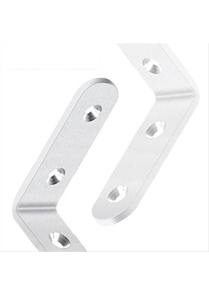 Açı Braketi, Ahşap Masa Için Vida Bağlantı Açısı Braketi Olan Kalın L-Şekilli Braket, Tuvalet Masası, 20 Adet (Yurt Dışından) fiyatları