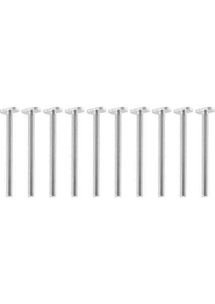 10PCS M8X100MM T-S-S-S-S-Stıgıng Vidaları, 30 Serisi Track T-Yuvası Ahşap Işleme Aracı (Yurt Dışından)