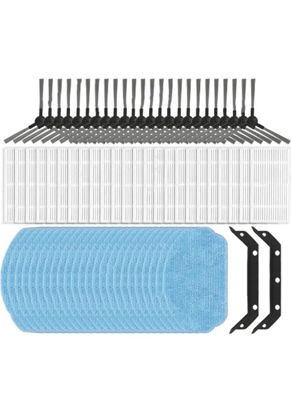 Mıdea VCR04W Robot Için Vakum Temizleyici Yan Fırça Mop Bez Hepa Filtre Aksesuarları Yedek Yedek Parçalar (Yurt Dışından)