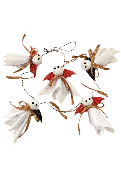 Çapraz Sınır Yeni Cadılar Bayramı Hayalet Bebek Kumaş Ev Partisi Sahne Düzeni Props Tatil Atmosfer Kolye (Yurt Dışından)