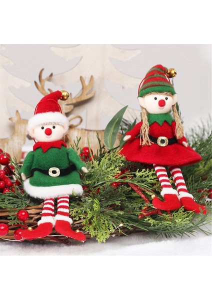 Noel Bebekleri Asılı Oyuncaklar Tatil Kolye Eğlenceli Dekorasyonlar ve Hediyeler Çocuklar Için Noel Dekor Noel Ağacı Süsler (Yurt Dışından) fırsatları