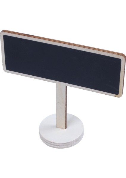 12 Adet Stant ve Sağlam Kalın Taban ile Mini Kara Tahta, Düğün Partisi Için En Iyisi Yer Kartı Lehine Etiket Tesisi Işaretçisi (Dikdörtgen Şekil) (Yurt Dışından)