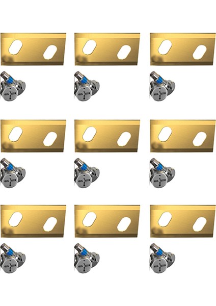 Robomow Rk Serisi Yedek Bıçaklar Için 9 Adet Vidalı Çim Biçme Makinesi Bıçakları Geliştirilmiş Kesme Hassasiyeti Gümüş (Yurt Dışından) fiyatları