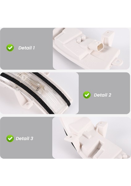 1paır LED Dönüş Işığı Civic 2012 2013 Şehir 2009-2014 Gm2 Gm3 Crider Jade 14-16 Dikiz Aynası Dönüş Lambası 34350-TM0-H01 (Yurt Dışından) indirimleri