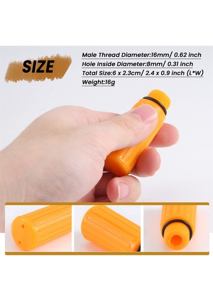 Hava Kompresörü Için 16MM Erkek Iplik Dia Plastik Yağ Fişi (Yurt Dışından) fırsatları