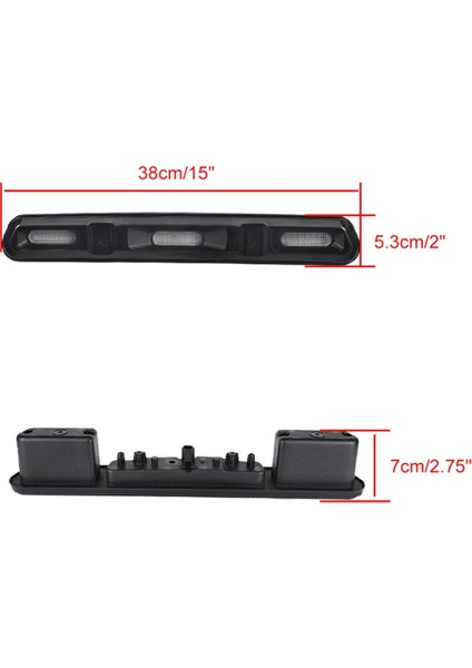 1 Adet Yüksek Fren Işığı Ford Bronco Için Üçüncü Fren Işığı 2021-2023 Araç Modifikasyonu (Yurt Dışından) modelleri