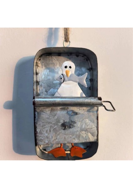 Sardunes Teneke Tuhaf Asılı Süs, Ilginç Küçük Bir Parça, Komik Balıkçı Süsleri, Sardalı Konserve Balık Deniz Ürünleri (Yurt Dışından) fırsatları