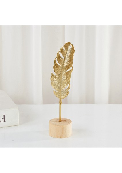 Iskandinav Tarzı Altın Demir Süsler Ev Bahçe Oturma Odası Masa Dekorasyon Düğün Metal El Sanatları D (Yurt Dışından) fiyatları