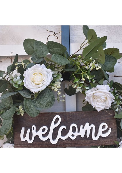 Kapı Dekorasyonu Noel Okaliptüs Küçük Ünlü Marka Çelenk Kapı Asılı Noel Çelengi (Yurt Dışından) fırsatları