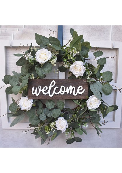 Kapı Dekorasyonu Noel Okaliptüs Küçük Ünlü Marka Çelenk Kapı Asılı Noel Çelengi (Yurt Dışından) indirimleri