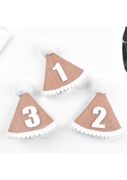 Şapka Bebek Doğum Günü Partisi Şapka 2. Yıl Çocuklar Bebek Duş Şapka Doğum Günü Kafa Bandı Dekorasyon D (Yurt Dışından) indirimleri