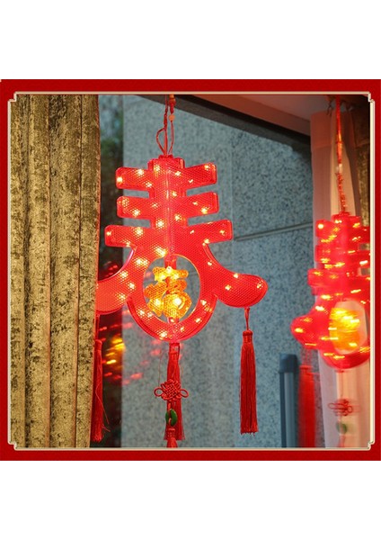 Yeni Yıl Çin Yeni Yılı Asma Aydınlık 3D Bahar Fenerleri Çin Kırmızı Kutlama Asma Dekorasyon (Yurt Dışından) fiyatları